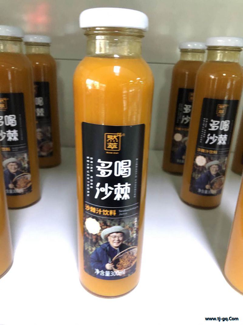 甘肅慶陽(yáng)甘農沙棘果汁飲料